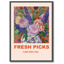 Indlæs billede til gallerivisning Fresh Picks - Paris Plakana 21x30 cm (A4) Sort egetræ
