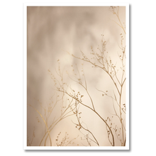 Indlæs billede til gallerivisning Gentle Dawn Plakat Plakana 21x30 cm (A4) Hvid Egetræ
