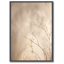 Indlæs billede til gallerivisning Gentle Dawn Plakat Plakana 21x30 cm (A4) Sort egetræ
