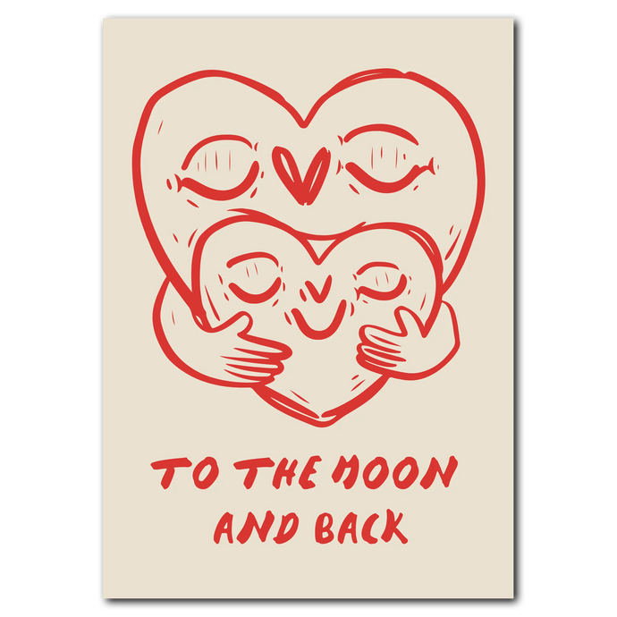 Infinite Love Plakat Plakana 21x30 cm (A4) Ingen ramme