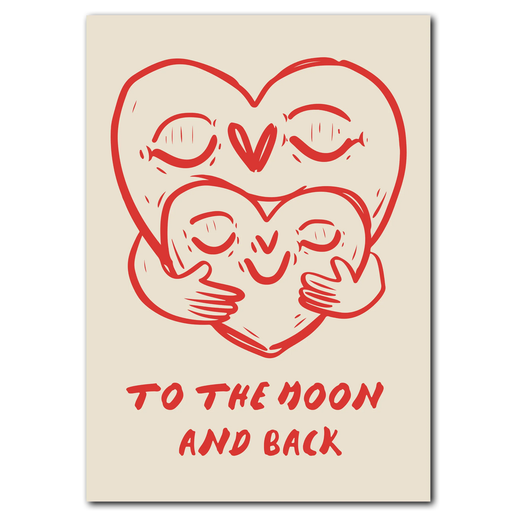 Infinite Love Plakat Plakana 21x30 cm (A4) Ingen ramme