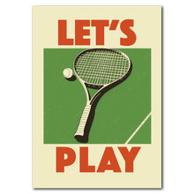 Indlæs billede til gallerivisning Let&#39;s Play Plakat Plakana 21x30 cm (A4) Ingen ramme

