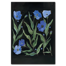 Indlæs billede til gallerivisning Night Flowers Plakat Plakana 21x30 cm (A4) Ingen ramme
