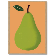 Indlæs billede til gallerivisning Pear No. 3 Plakat Plakana 21x30 cm (A4) Egetræ
