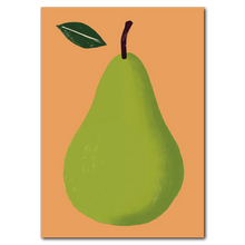 Indlæs billede til gallerivisning Pear No. 3 Plakat Plakana 21x30 cm (A4) Ingen ramme
