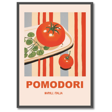 Indlæs billede til gallerivisning Pomodori Plakat Plakana 21x30 cm (A4) Sort egetræ
