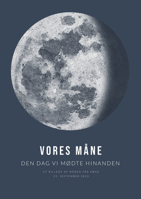 Måneplakat No. 3 Plakana
