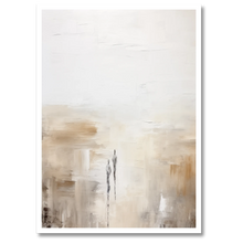 Indlæs billede til gallerivisning Quiet Reflection Plakat Plakana 21x30 cm (A4) Hvid Egetræ
