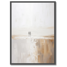 Indlæs billede til gallerivisning Quiet Walk Plakat Plakana 21x30 cm (A4) Sort egetræ

