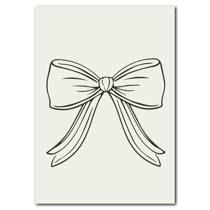 Ribbon No. 1 Plakat Plakana 21x30 cm (A4) Ingen ramme
