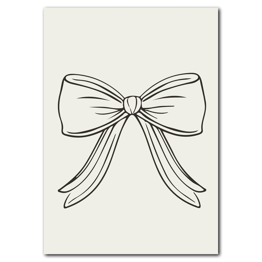 Ribbon No. 1 Plakat Plakana 21x30 cm (A4) Ingen ramme
