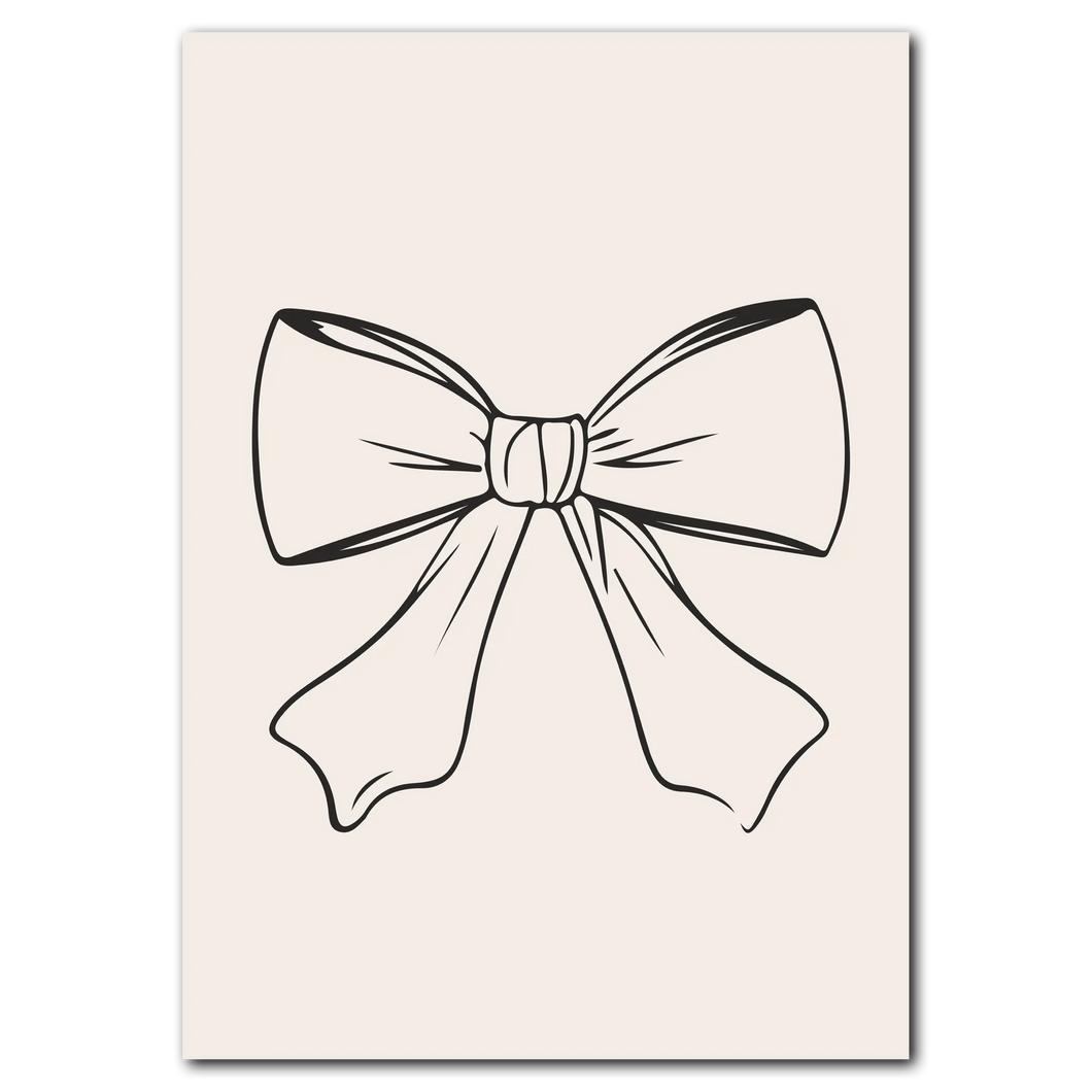 Ribbon No. 2 plakat Plakana 21x30 cm (A4) Ingen ramme
