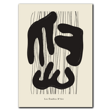 Indlæs billede til gallerivisning Sculptural Lines Plakat Plakana 21x30 cm (A4) Ingen ramme
