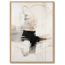 Indlæs billede til gallerivisning Shadows In Motion No. 10 Plakana 21x30 cm (A4) Egetræ
