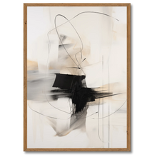 Indlæs billede til gallerivisning Shadows In Motion No. 10 Plakana 21x30 cm (A4) Mørk egetræ
