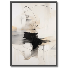 Indlæs billede til gallerivisning Shadows In Motion No. 10 Plakana 21x30 cm (A4) Sort egetræ
