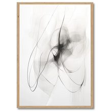Indlæs billede til gallerivisning Shadows In Motion No. 1 Plakat Plakana 21x30 cm (A4) Egetræ
