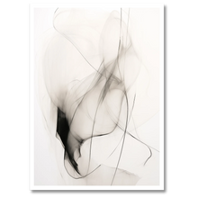 Indlæs billede til gallerivisning Shadows In Motion No. 2 Plakat Plakana 21x30 cm (A4) Hvid Egetræ
