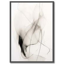 Indlæs billede til gallerivisning Shadows In Motion No. 2 Plakat Plakana 21x30 cm (A4) Sort egetræ
