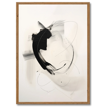 Indlæs billede til gallerivisning Shadows In Motion No. 4 Plakana 21x30 cm (A4) Mørk egetræ
