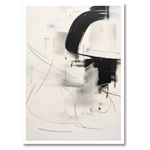 Indlæs billede til gallerivisning Shadows In Motion No. 5 Plakat Plakana 21x30 cm (A4) Hvid Egetræ
