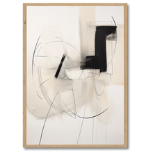 Indlæs billede til gallerivisning Shadows In Motion No. 6 Plakat Plakana 21x30 cm (A4) Egetræ
