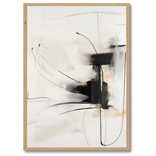 Indlæs billede til gallerivisning Shadows In Motion No. 8 Plakat Plakana 21x30 cm (A4) Egetræ
