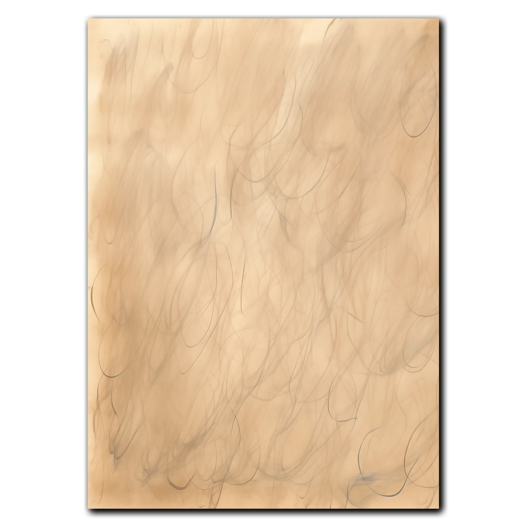 Silent Swirls Plakat Plakana 21x30 cm (A4) Ingen ramme