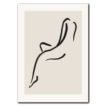 Indlæs billede til gallerivisning Simple Contour Plakat Plakana 21x30 cm (A4) Ingen ramme
