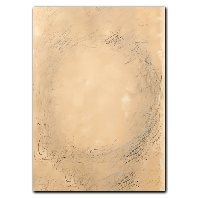 Sketch Of Silence Plakat Plakana 21x30 cm (A4) Ingen ramme