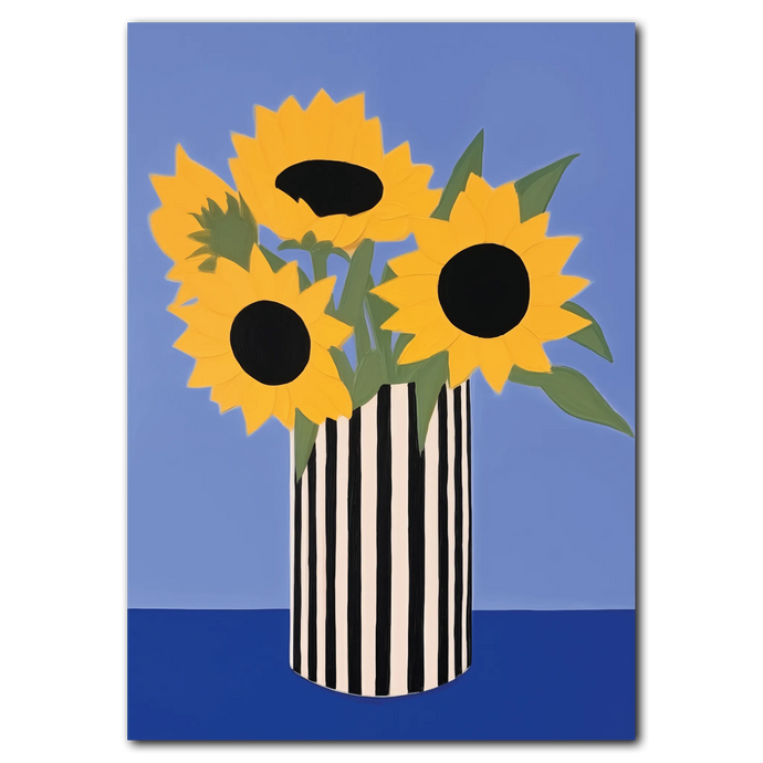 Sunflowers Plakat Plakana 21x30 cm (A4) Ingen ramme