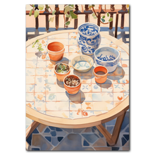 Indlæs billede til gallerivisning Sunny Pots plakat Plakana 21x30 cm (A4) Ingen ramme
