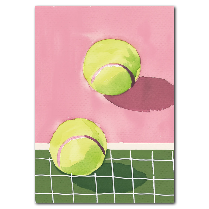 Tennis Joy Plakat Plakana 21x30 cm (A4) Ingen ramme