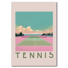 Indlæs billede til gallerivisning Tennis Plakat Plakana 21x30 cm (A4) Ingen ramme
