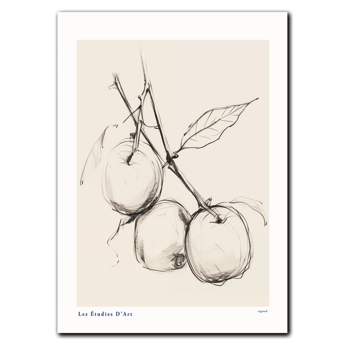 The Apple Branch Plakat Plakana 21x30 cm (A4) Ingen ramme