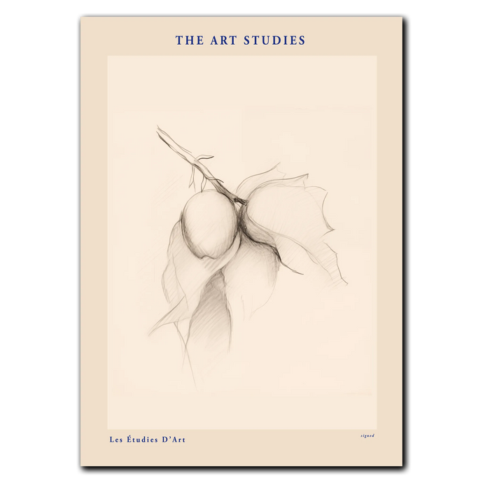 The Art Study Plakat Plakana 21x30 cm (A4) Ingen ramme
