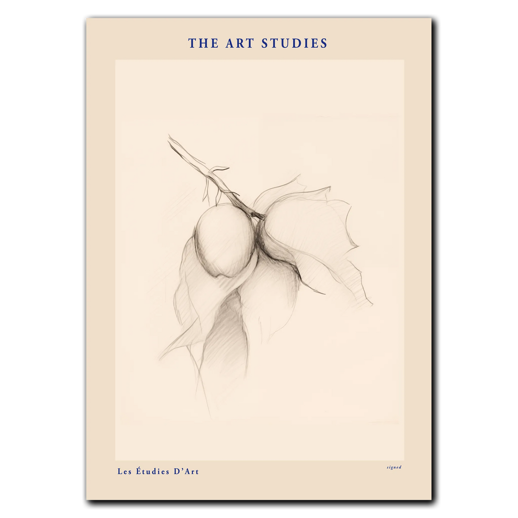 The Art Study Plakat Plakana 21x30 cm (A4) Ingen ramme