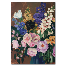 Indlæs billede til gallerivisning Vibrant Flora Plakat Plakana 21x30 cm (A4) Ingen ramme
