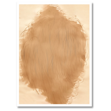 Indlæs billede til gallerivisning Warm Shadow Plakat Plakana 21x30 cm (A4) Hvid Egetræ

