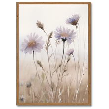Indlæs billede til gallerivisning Wildflowers Plakat Plakana 21x30 cm (A4) Mørk egetræ

