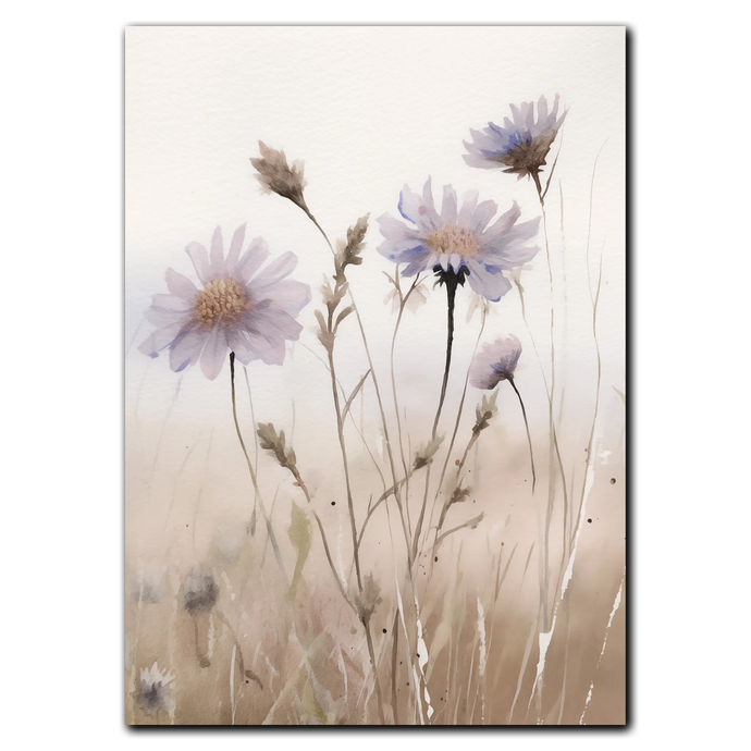 Wildflowers Plakat Plakana 21x30 cm (A4) Ingen ramme