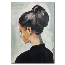 Indlæs billede til gallerivisning Woman In Black Plakat Plakana 21x30 cm (A4) Ingen ramme
