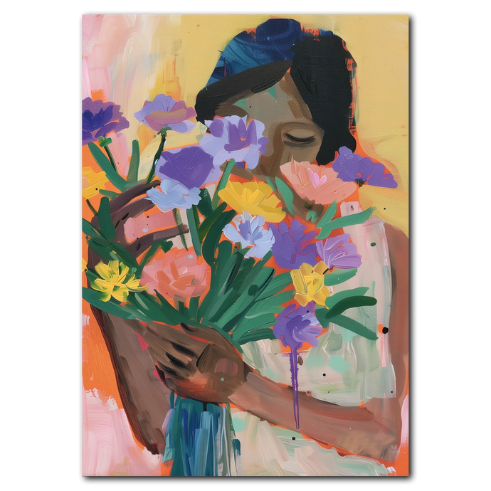 Blooming Moment Plakat Plakana 21x30 cm (A4) Ingen ramme