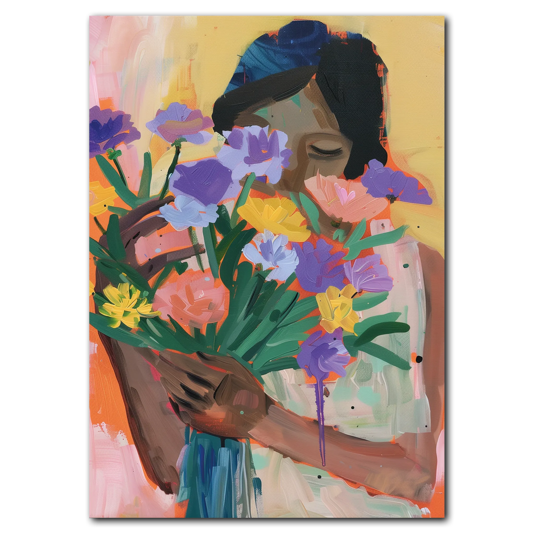 Blooming Moment Plakat Plakana 21x30 cm (A4) Ingen ramme
