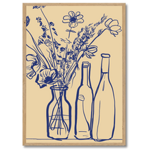Indlæs billede til gallerivisning Everyday Bouquet Plakat Plakana 21x30 cm (A4) Egetræ
