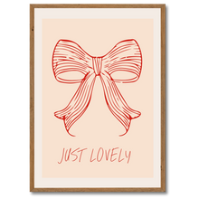 Indlæs billede til gallerivisning Just Lovely Plakat Plakana 21x30 cm (A4) Mørk egetræ
