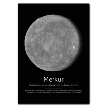 Indlæs billede til gallerivisning Merkur Plakat Plakana 21x30 cm (A4) Ingen ramme
