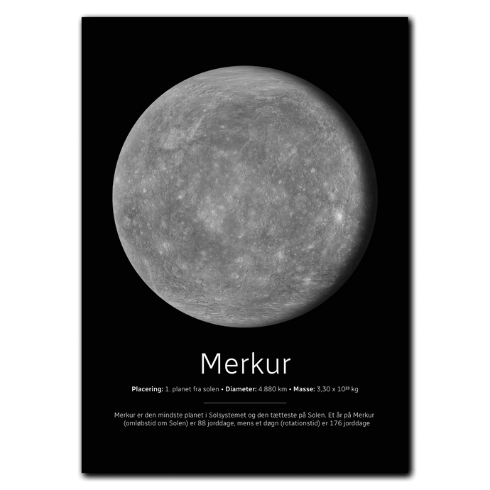 Merkur Plakat Plakana 21x30 cm (A4) Ingen ramme