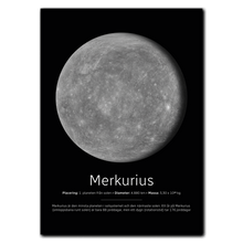 Indlæs billede til gallerivisning Merkurius Poster Plakana 21x30 cm (A4) Ingen ramme

