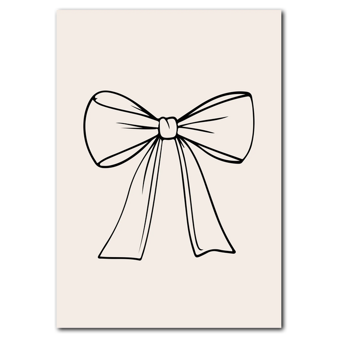 Ribbon No. 3 Plakat Plakana 21x30 cm (A4) Ingen ramme
